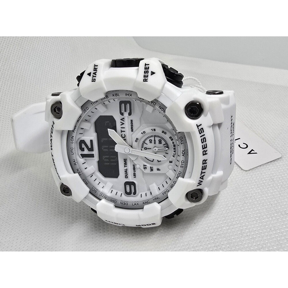 Invicta Activa Vextron X Men's Watch 52mm White ACW1637-005 New In Box - Picture 4 of 7
